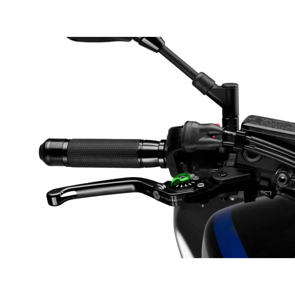 Puig Folding V3 Brake (Black Lever With Blue Selector) Green